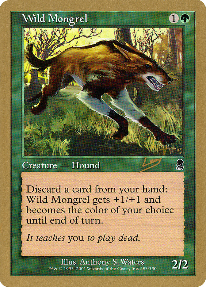 Wild Mongrel (Raphael Levy) [World Championship Decks 2002] | Play N Trade Winnipeg