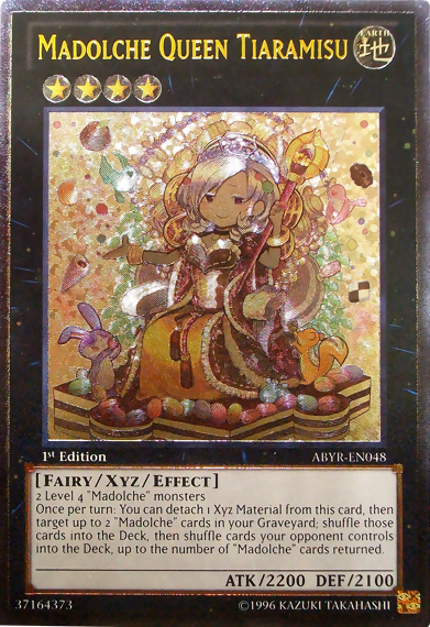 Madolche Queen Tiaramisu (UTR) [ABYR-EN048] Ultimate Rare | Play N Trade Winnipeg