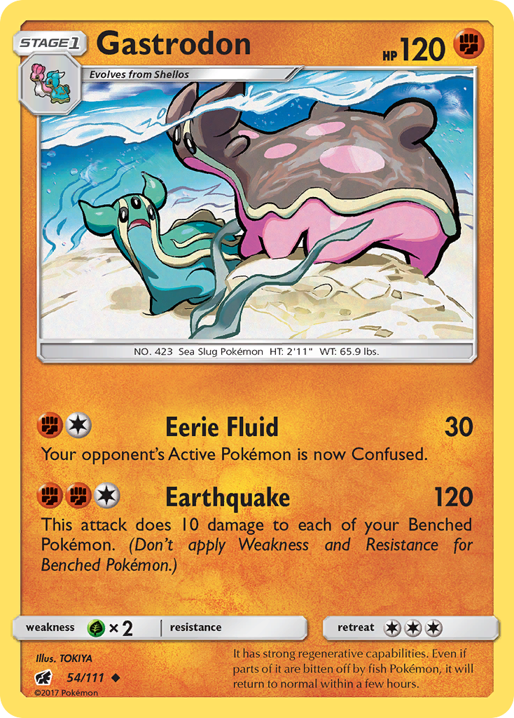 Gastrodon (54/111) [Sun & Moon: Crimson Invasion] | Play N Trade Winnipeg