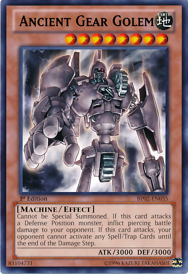 Ancient Gear Golem [BP02-EN035] Rare | Play N Trade Winnipeg