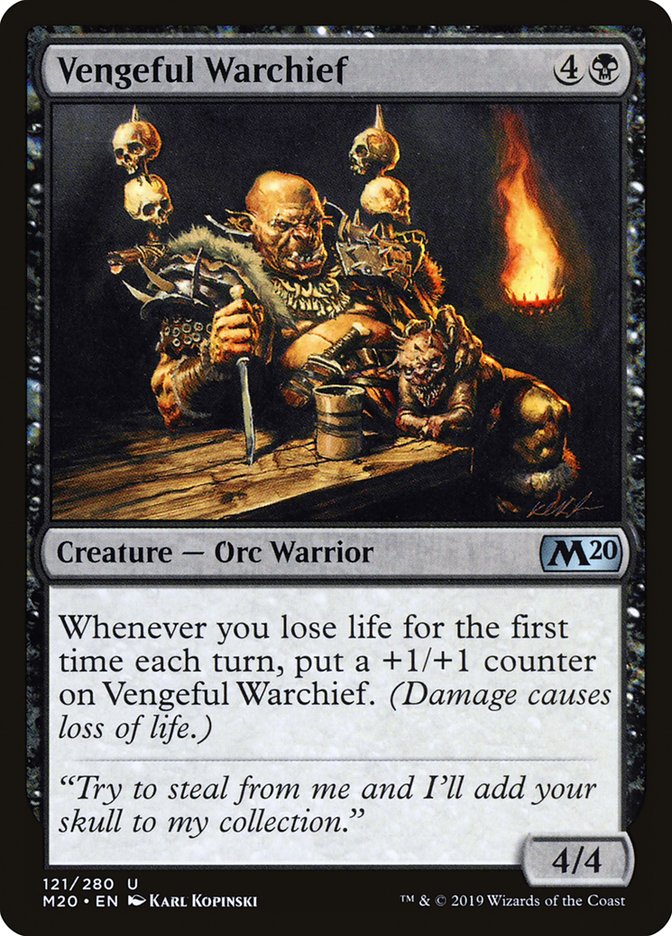 Vengeful Warchief [Core Set 2020] | Play N Trade Winnipeg