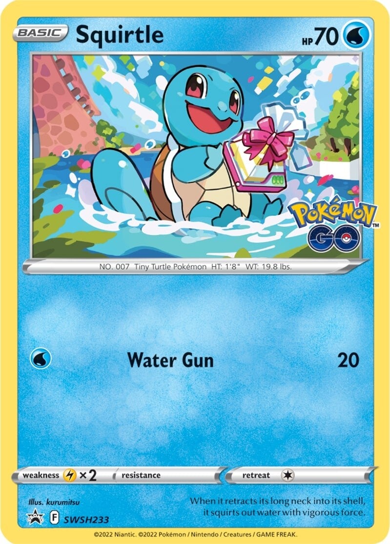 Squirtle (SWSH233) [Sword & Shield: Black Star Promos] | Play N Trade Winnipeg