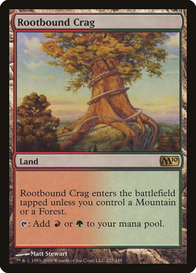 Rootbound Crag [Magic 2010] | Play N Trade Winnipeg