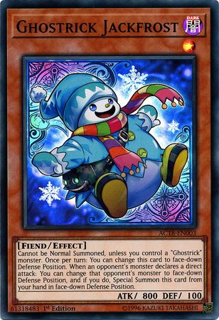 Ghostrick Jackfrost [AC18-EN003] Super Rare | Play N Trade Winnipeg