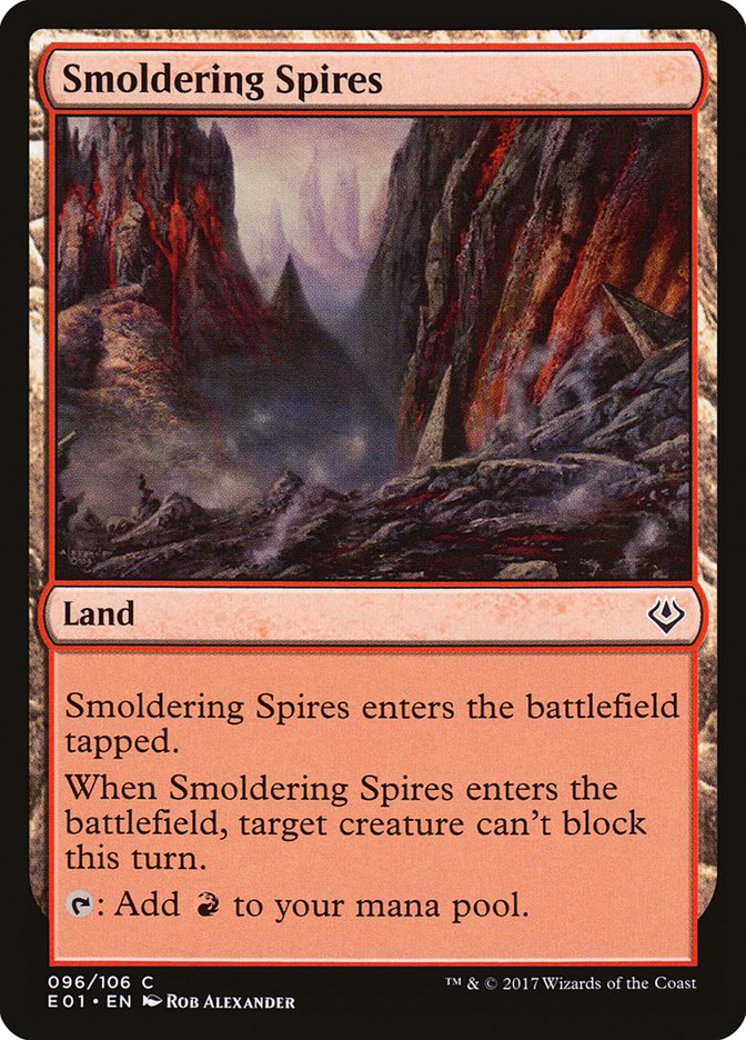 Smoldering Spires [Archenemy: Nicol Bolas] | Play N Trade Winnipeg