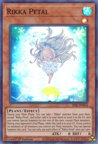 Rikka Petal [SESL-EN014] Super Rare | Play N Trade Winnipeg