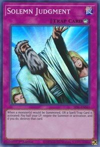 Solemn Judgment [SESL-EN045] Super Rare | Play N Trade Winnipeg