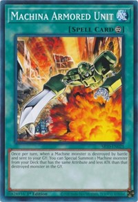 Machina Armored Unit [SR10-EN025] Common | Play N Trade Winnipeg