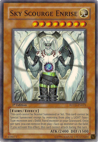 Sky Scourge Enrise [FOTB-EN021] Super Rare | Play N Trade Winnipeg