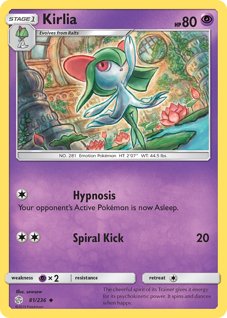 Kirlia (81/236) [Sun & Moon: Cosmic Eclipse] | Play N Trade Winnipeg