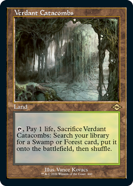 Verdant Catacombs (Retro Foil Etched) [Modern Horizons 2] | Play N Trade Winnipeg