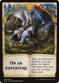 On An Adventure // Spirit Double-sided Token (Challenger 2020) [Unique and Miscellaneous Promos] | Play N Trade Winnipeg