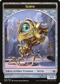 Servo // Dragon Double-sided Token (Challenger 2020) [Unique and Miscellaneous Promos] | Play N Trade Winnipeg