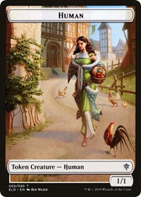 Human Double-sided Token (Challenger 2020) [Unique and Miscellaneous Promos] | Play N Trade Winnipeg