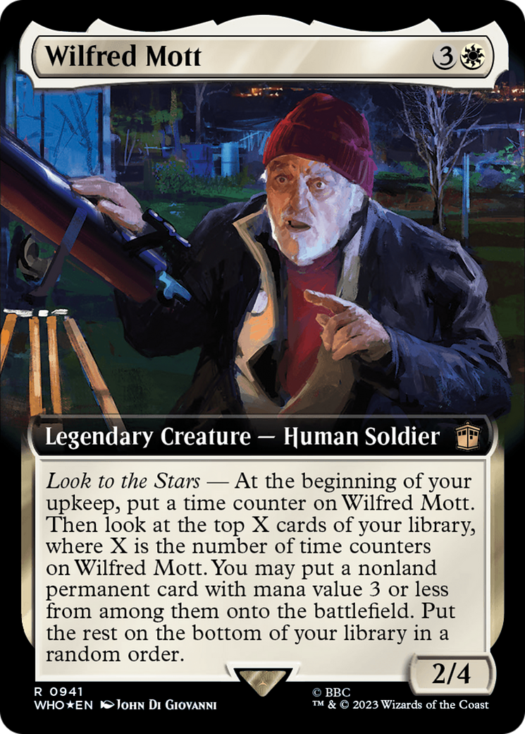 Wilfred Mott (Extended Art) (Surge Foil) [Doctor Who] | Play N Trade Winnipeg