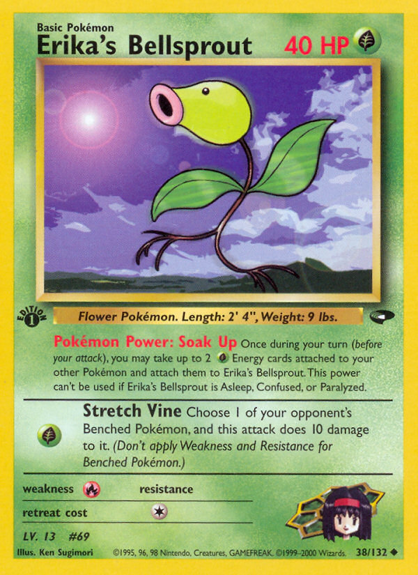 Erika's Bellsprout (38/132) [Gym Challenge 1st Edition] | Play N Trade Winnipeg