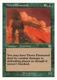 Thorn Elemental (Oversized) [Oversize Cards] | Play N Trade Winnipeg