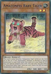 Amazoness Baby Tiger (Blue) [LDS1-EN023] Ultra Rare | Play N Trade Winnipeg