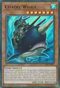 Citadel Whale (Blue) [LDS1-EN027] Ultra Rare | Play N Trade Winnipeg