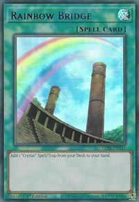 Rainbow Bridge (Blue) [LDS1-EN111] Ultra Rare | Play N Trade Winnipeg