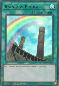 Rainbow Bridge (Green) [LDS1-EN111] Ultra Rare | Play N Trade Winnipeg