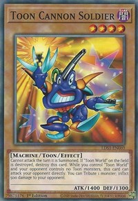 Toon Cannon Soldier [LDS1-EN060] Common | Play N Trade Winnipeg