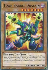 Toon Barrel Dragon [LDS1-EN064] Common | Play N Trade Winnipeg