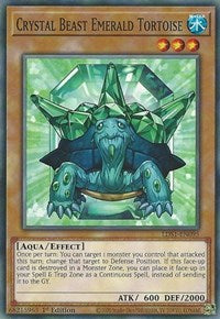 Crystal Beast Emerald Tortoise [LDS1-EN095] Common | Play N Trade Winnipeg