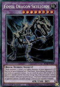 Fossil Dragon Skullgios [BLAR-EN009] Secret Rare | Play N Trade Winnipeg