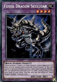 Fossil Dragon Skullgar [BLAR-EN010] Secret Rare | Play N Trade Winnipeg