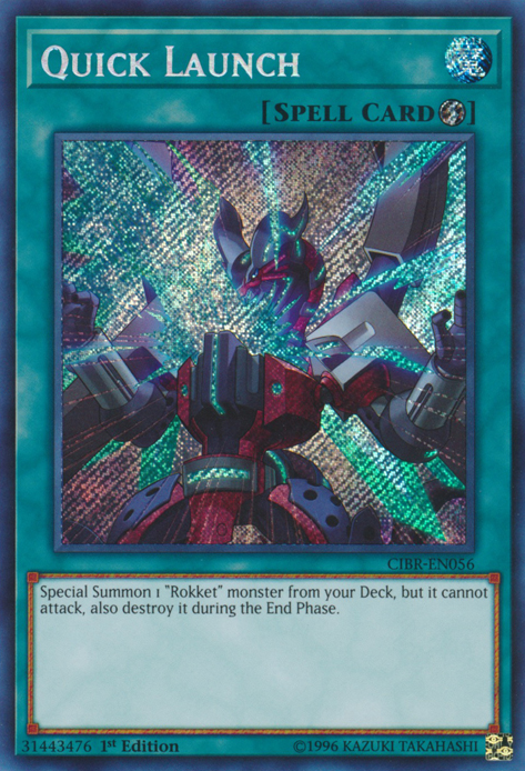 Quick Launch [CIBR-EN056] Secret Rare | Play N Trade Winnipeg