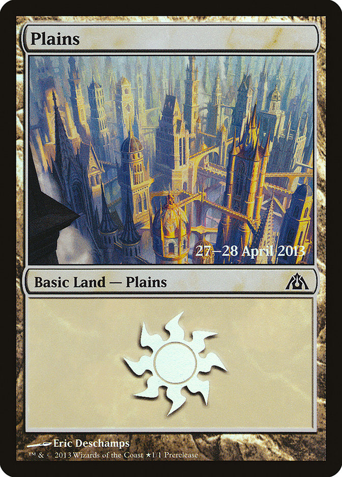 Plains (157) [Dragon's Maze Prerelease Promos] | Play N Trade Winnipeg