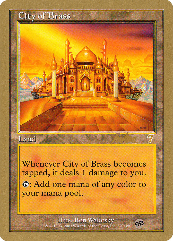 City of Brass (Brian Kibler) (SB) [World Championship Decks 2002] | Play N Trade Winnipeg