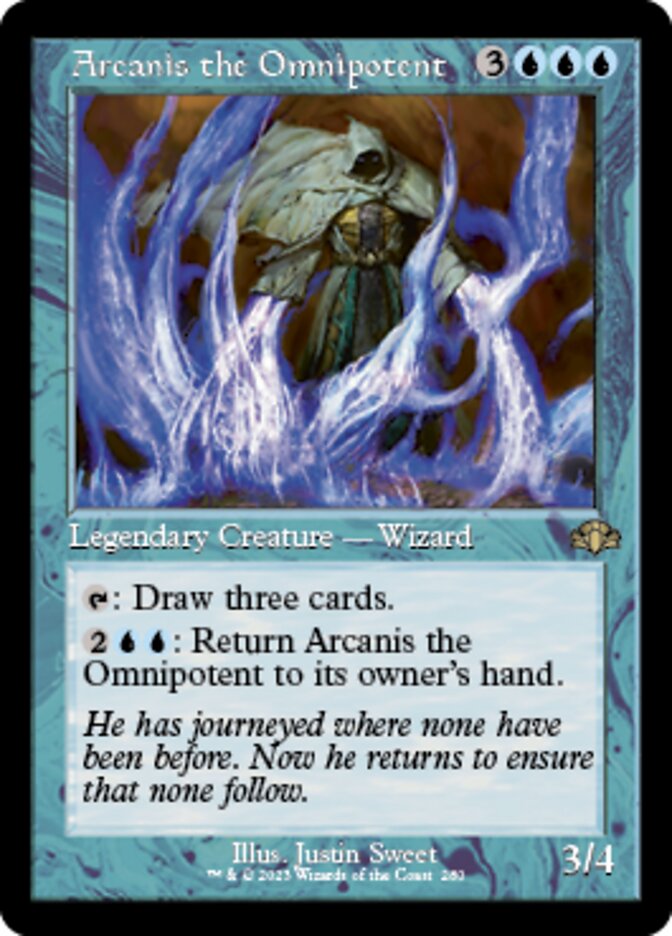 Arcanis the Omnipotent (Retro) [Dominaria Remastered] | Play N Trade Winnipeg