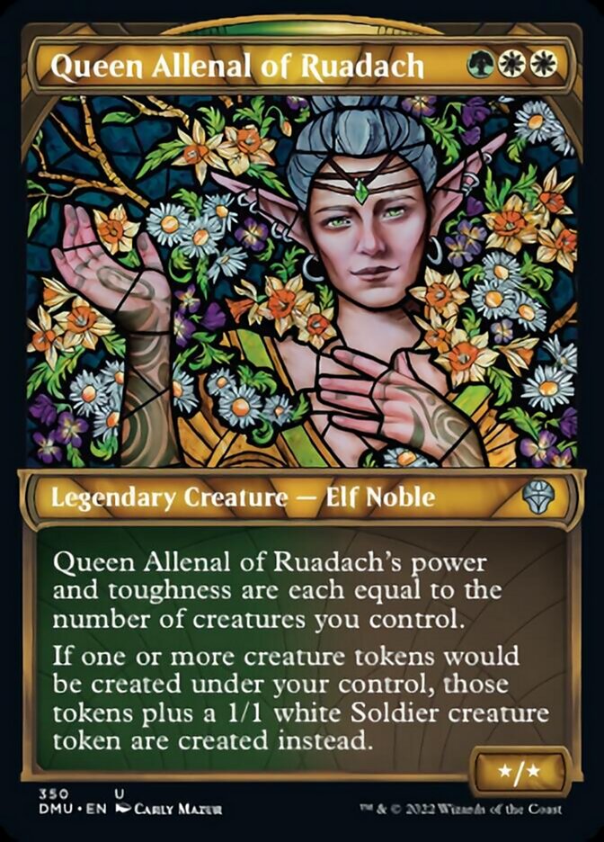 Queen Allenal of Ruadach (Showcase Textured) [Dominaria United] | Play N Trade Winnipeg