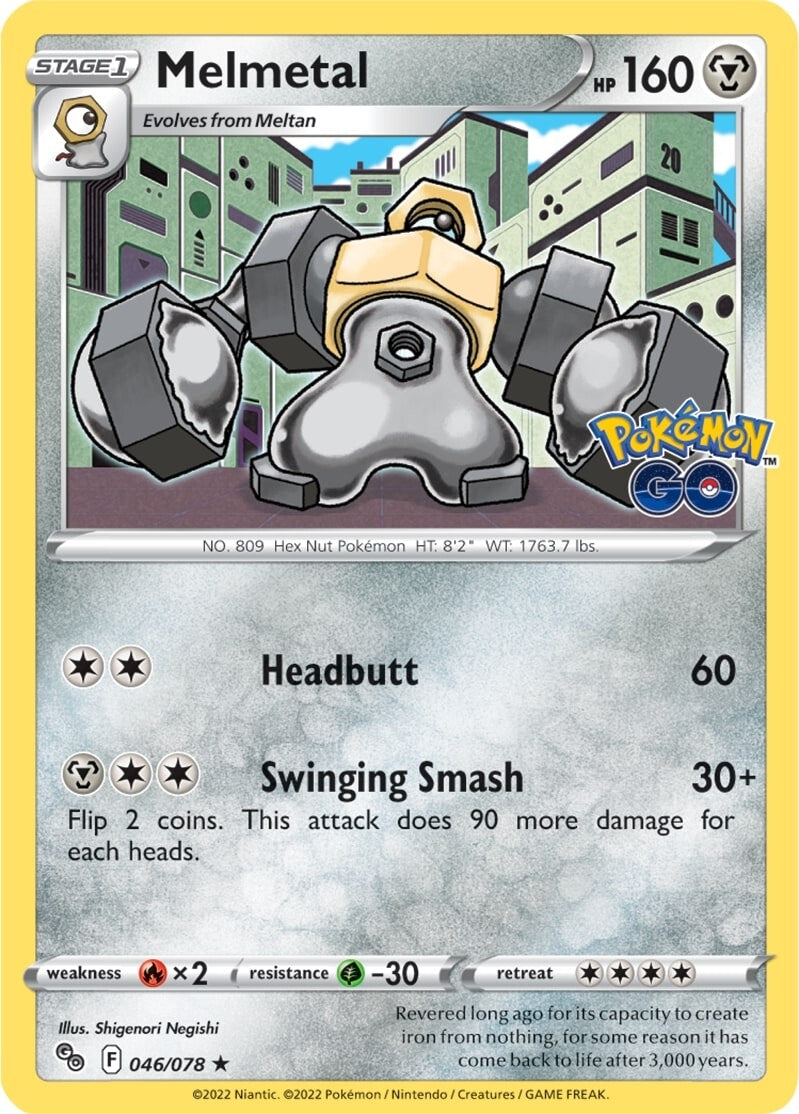 Melmetal (046/078) [Pokémon GO] | Play N Trade Winnipeg