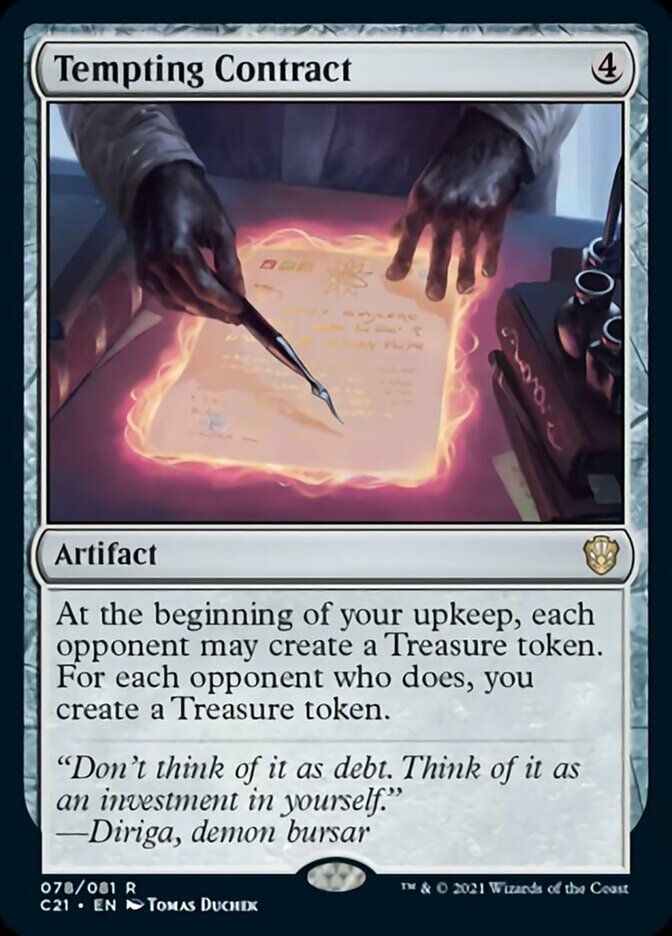 Tempting Contract [Commander 2021] | Play N Trade Winnipeg