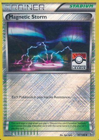 Magnetic Storm (91/106) (League Promo) [XY: Flashfire] | Play N Trade Winnipeg