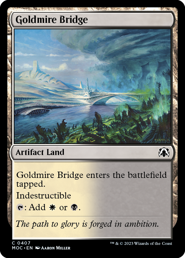 Goldmire Bridge [March of the Machine Commander] | Play N Trade Winnipeg