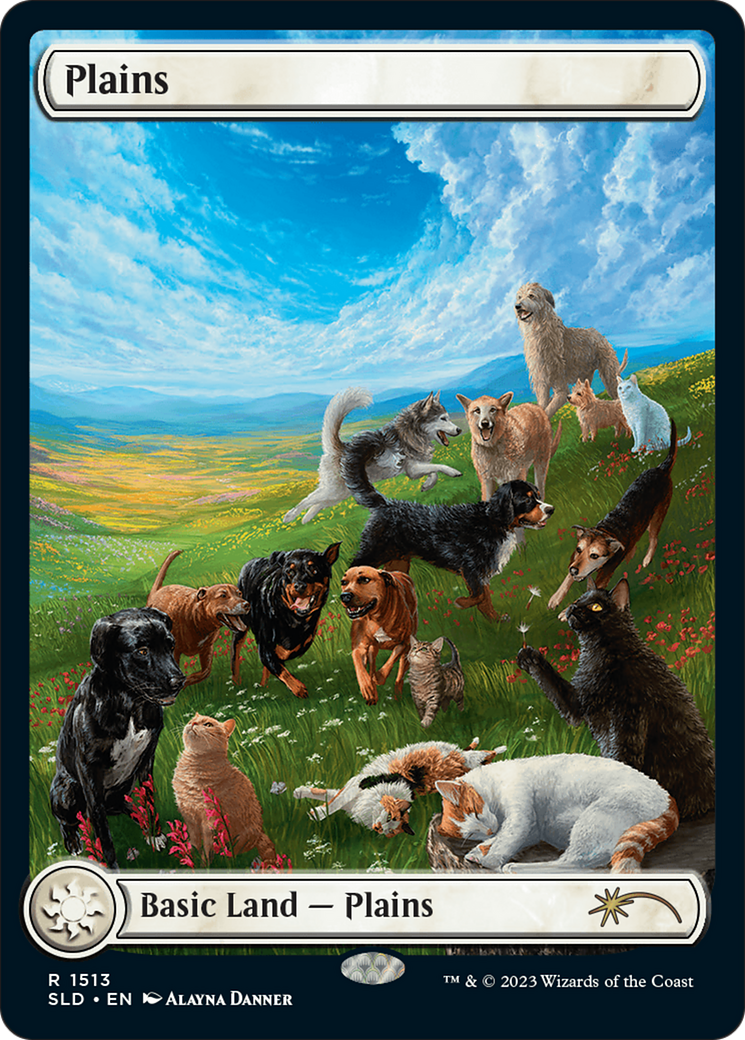 Plains (1513) [Secret Lair Commander Deck: Raining Cats and Dogs] | Play N Trade Winnipeg