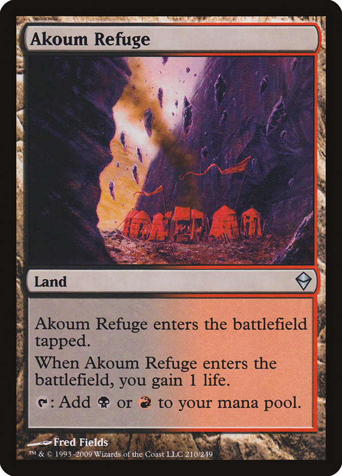 Akoum Refuge [Zendikar] | Play N Trade Winnipeg