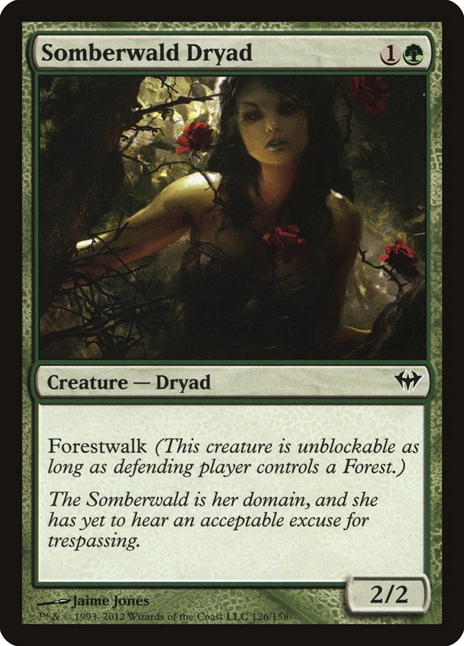 Somberwald Dryad [Dark Ascension] | Play N Trade Winnipeg