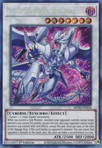 Cyberse Quantum Dragon [MP20-EN018] Prismatic Secret Rare | Play N Trade Winnipeg