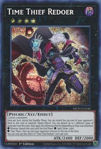 Time Thief Redoer [MP20-EN040] Prismatic Secret Rare | Play N Trade Winnipeg