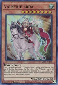 Valkyrie Erda [MP20-EN089] Super Rare | Play N Trade Winnipeg