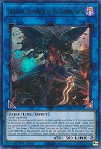 Cherubini, Ebon Angel of the Burning Abyss [MP20-EN096] Ultra Rare | Play N Trade Winnipeg