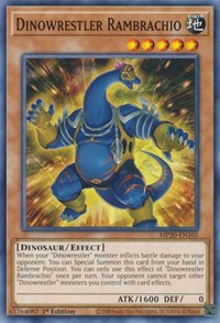 Dinowrestler Rambrachio [MP20-EN105] Common | Play N Trade Winnipeg