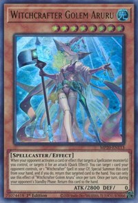 Witchcrafter Golem Aruru [MP20-EN113] Ultra Rare | Play N Trade Winnipeg