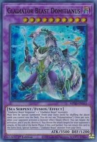 Gladiator Beast Domitianus [MP20-EN165] Ultra Rare | Play N Trade Winnipeg