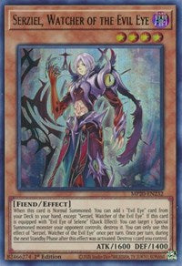 Serziel, Watcher of the Evil Eye [MP20-EN232] Ultra Rare | Play N Trade Winnipeg